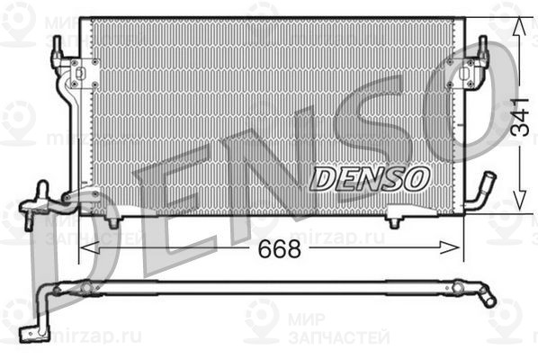 Конденсатор, кондиционер DENSO DCN21011