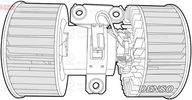 Вентилятор салона DENSO DEA05002