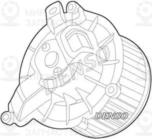 Вентилятор Обдува Салона
 DENSO DEA12003