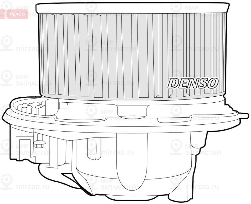 Вентилятор салона DENSO DEA32003