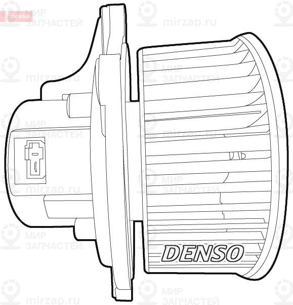Вентилятор салона DENSO DEA43003