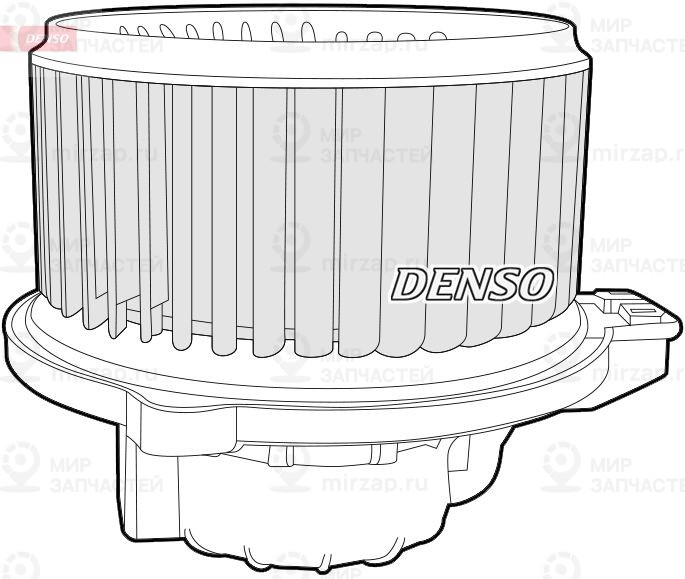 Вентилятор салона DENSO DEA43009