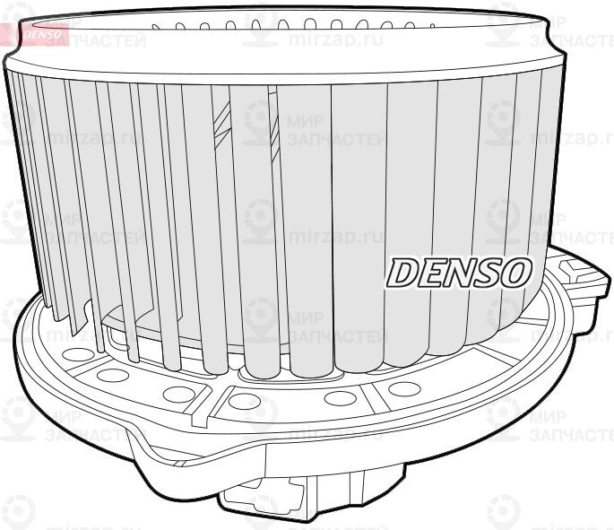 Вентилятор салона DENSO DEA43010