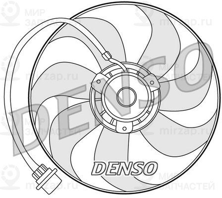 Вентилятор, охлаждение двигателя DENSO DER32001