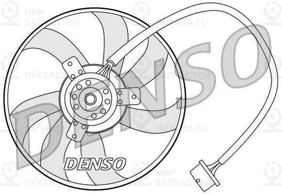 Вентилятор, охлаждение двигателя DENSO DER32003