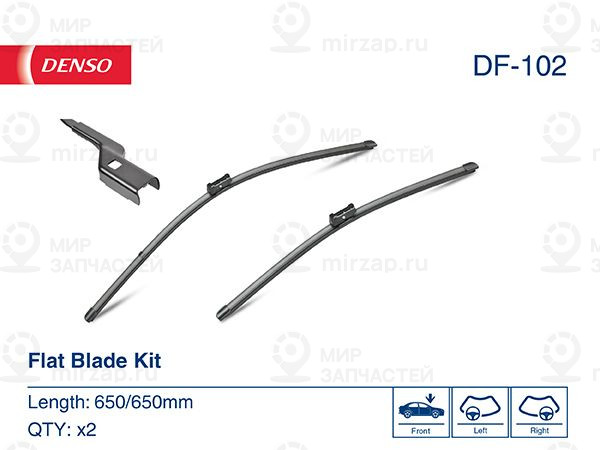 Щетка стеклоочистителя DENSO DF102