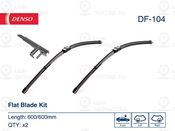 Щетка стеклоочистителя DENSO DF104