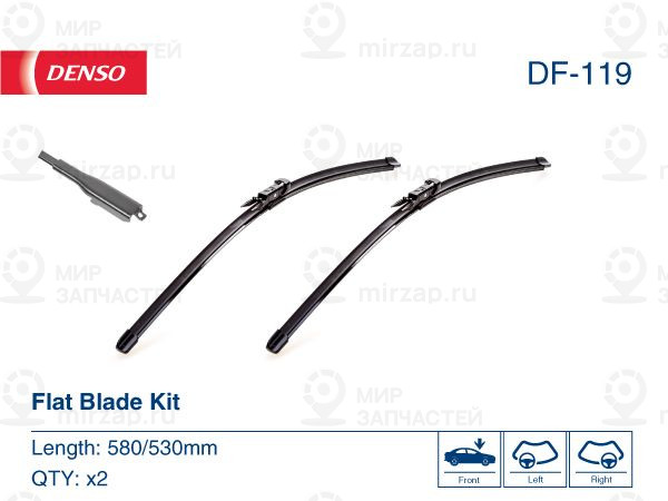 Щетка стеклоочистителя DENSO DF119