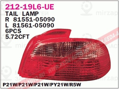 Запчасть DEPO 21219L6RUE