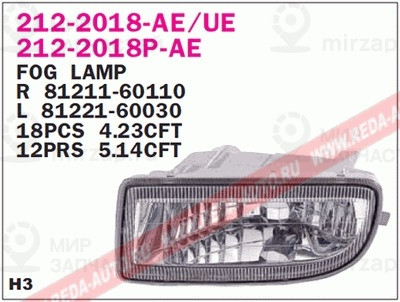 Запчасть DEPO 2122018LUE