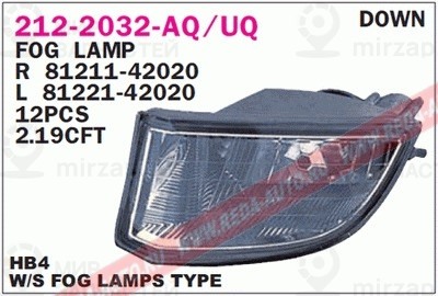 Запчасть DEPO 2122032LUQ