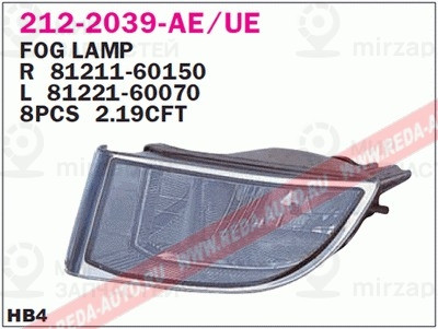 Запчасть DEPO 2122039LUE