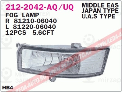 Запчасть DEPO 2122042LUQ