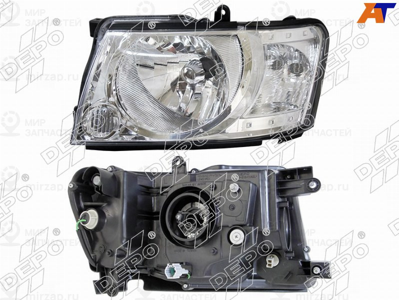 215-11A2l-Ld-E_фара Левая!\ Nissan Patrol All 04-05
 DEPO 21511A2LLDE