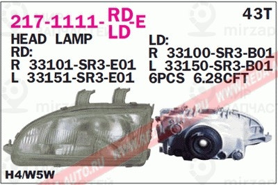 Запчасть DEPO 2171111LLDE