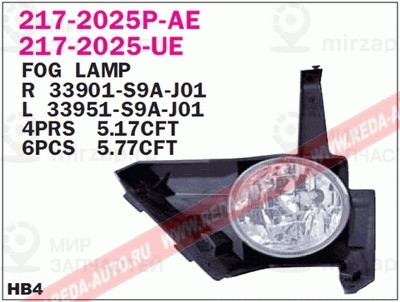 Запчасть DEPO 2172025RUE