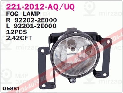 Запчасть DEPO 2212012LUQ