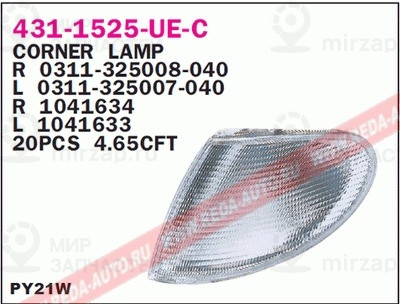 Запчасть DEPO 4311525LUEC