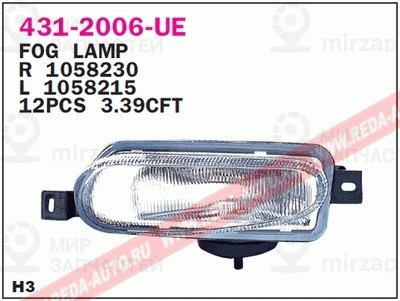 Запчасть DEPO 4312006RUE