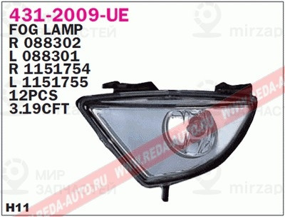 Запчасть DEPO 4312009RUE