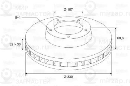 Запчасть VALEO 197253