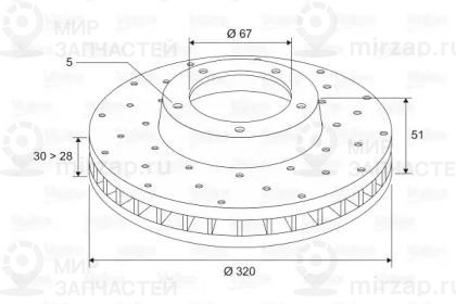 Запчасть VALEO 197473