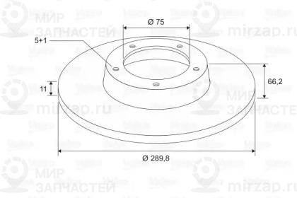 Запчасть VALEO 197607
