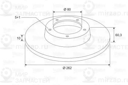 Запчасть VALEO 197611