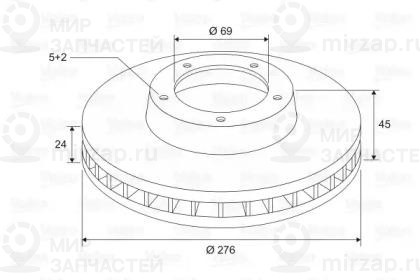 Запчасть VALEO 197640