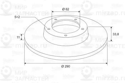 Запчасть VALEO 197655