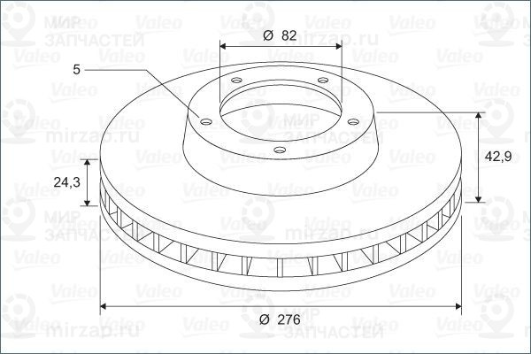 Запчасть VALEO 297709