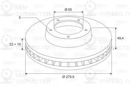 Запчасть VALEO 297754