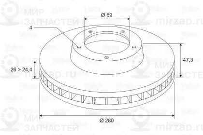 Запчасть VALEO 297829