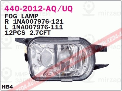 Запчасть DEPO 4402012RUQ