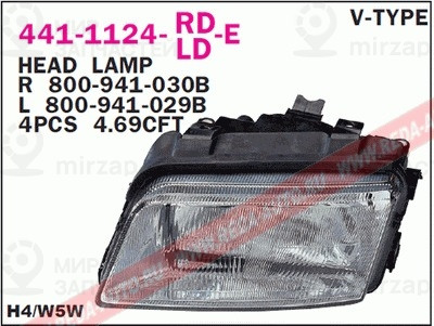 Запчасть DEPO 4411124RLDE