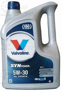 VALVOLINE SynPower MST 5W-30 C3 4 л. Valvoline 872597