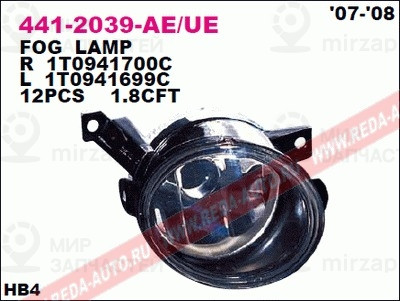 Запчасть DEPO 4412039RUE