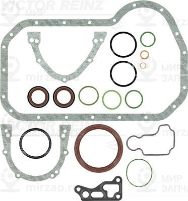 Комплект прокладок, блок-картер двигателя VICTOR REINZ 081294811