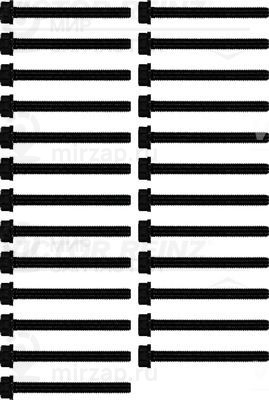 Комплект болтов головки цилидра VICTOR REINZ 143206302