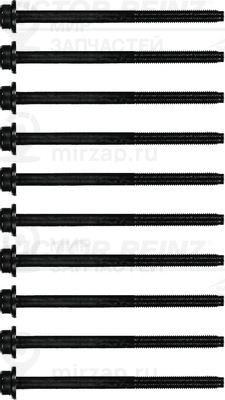 Комплект болтов головки цилидра VICTOR REINZ 143229801