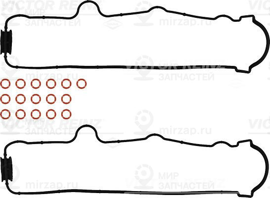 Комплект прокладок, крышка головки цилиндра VICTOR REINZ 153426802