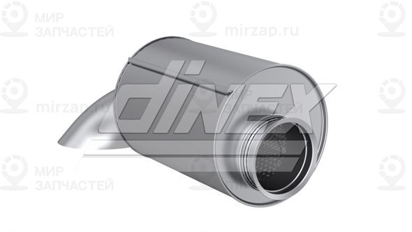 Глушитель выхлопных газов конечный DINEX 8AC009