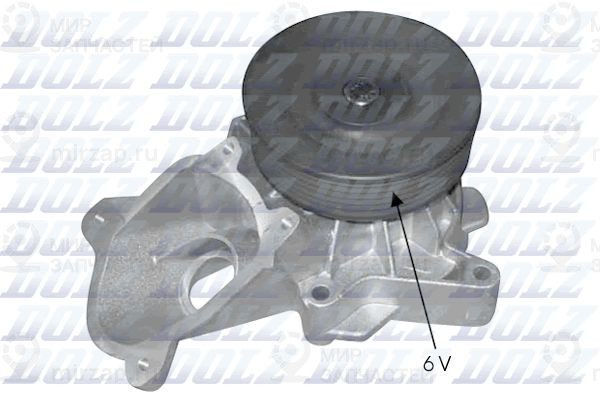 Водяной насос, охлаждение двигателя DOLZ B224