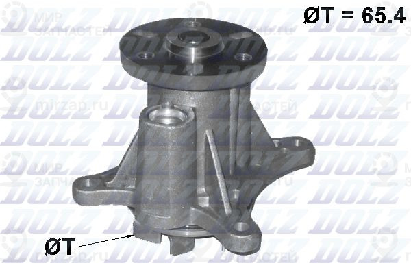 Водяной насос, охлаждение двигателя DOLZ C137