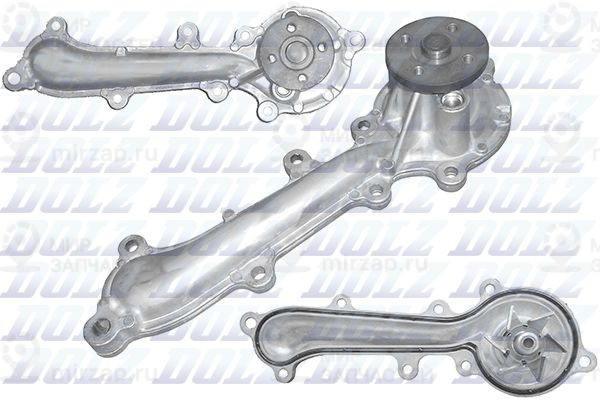 Водяной насос, охлаждение двигателя DOLZ M350