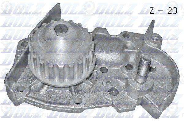 Водяной насос, охлаждение двигателя DOLZ R124