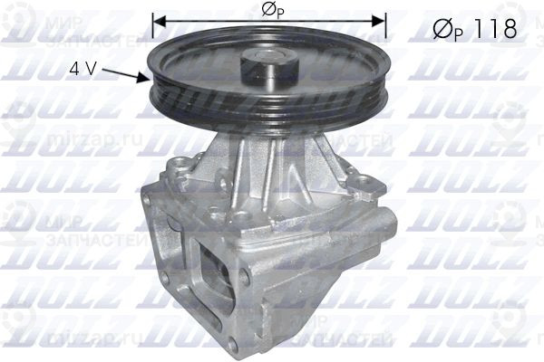 Водяной насос, охлаждение двигателя DOLZ S146