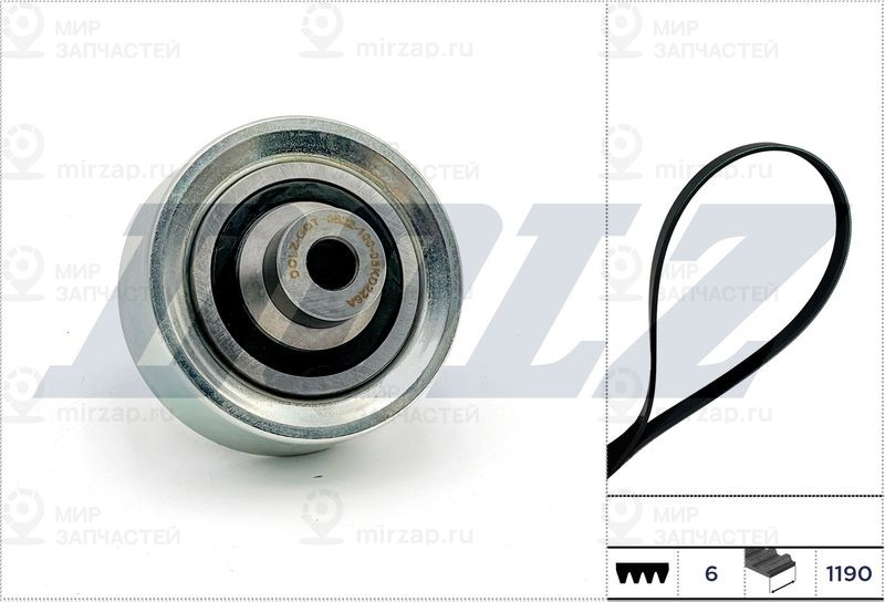Комплект ремня ГРМ DOLZ SKD222A