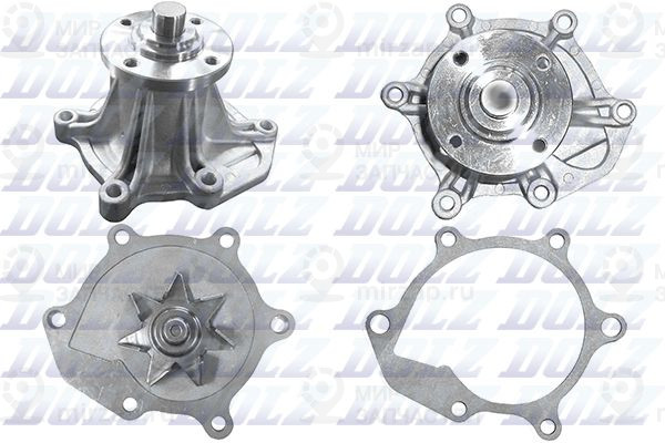 Водяной насос, охлаждение двигателя DOLZ T240