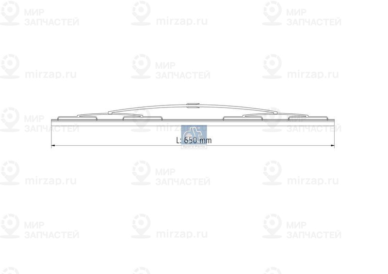 Щетка стеклоочистителя DT 225183